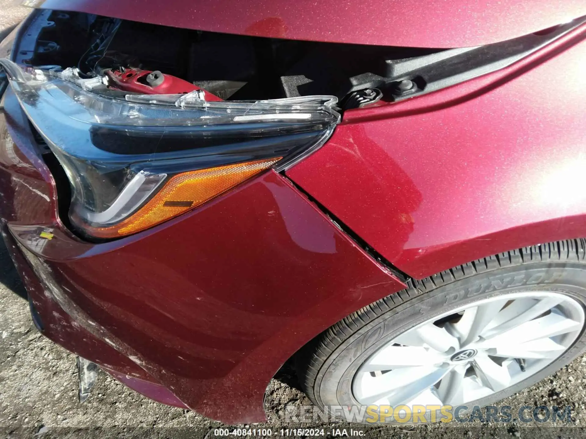 19 Photograph of a damaged car JTDB4MEEXRJ015539 TOYOTA COROLLA 2024