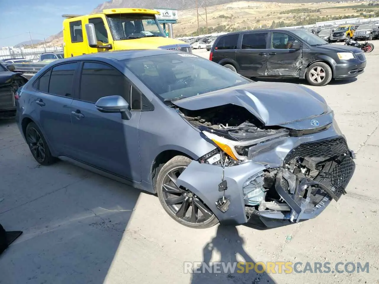 4 Photograph of a damaged car JTDBCMFE0R3029116 TOYOTA COROLLA 2024