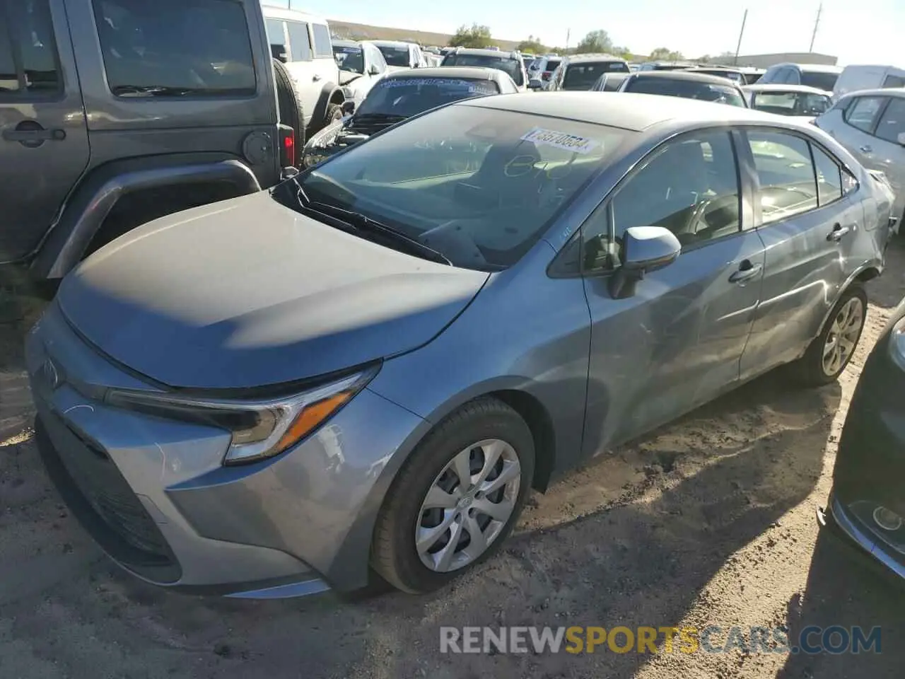 1 Photograph of a damaged car JTDBCMFE0R3030802 TOYOTA COROLLA 2024