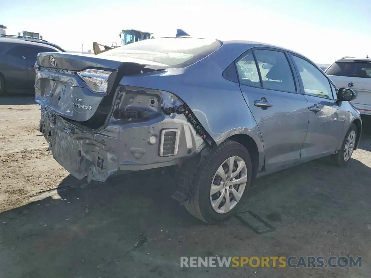 3 Photograph of a damaged car JTDBCMFE0R3030802 TOYOTA COROLLA 2024