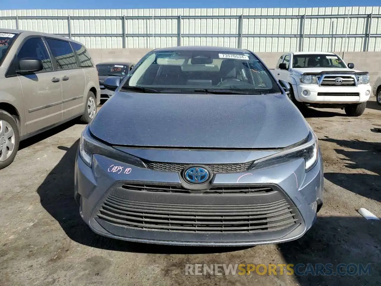5 Photograph of a damaged car JTDBCMFE0R3030802 TOYOTA COROLLA 2024