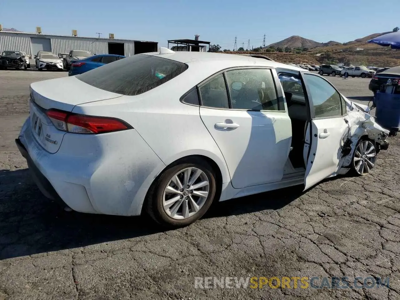 3 Photograph of a damaged car JTDBCMFE0R3032422 TOYOTA COROLLA 2024
