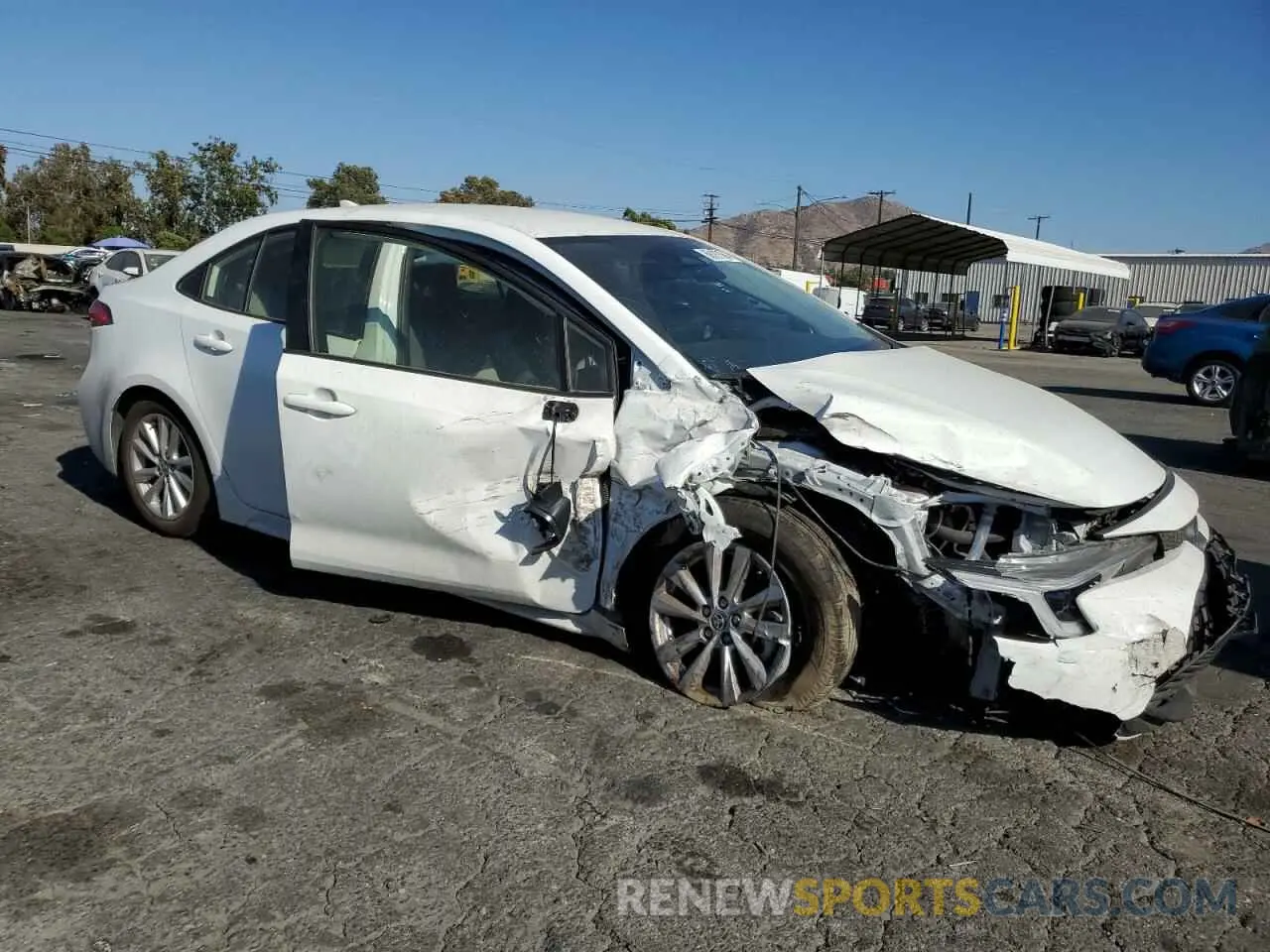 4 Photograph of a damaged car JTDBCMFE0R3032422 TOYOTA COROLLA 2024