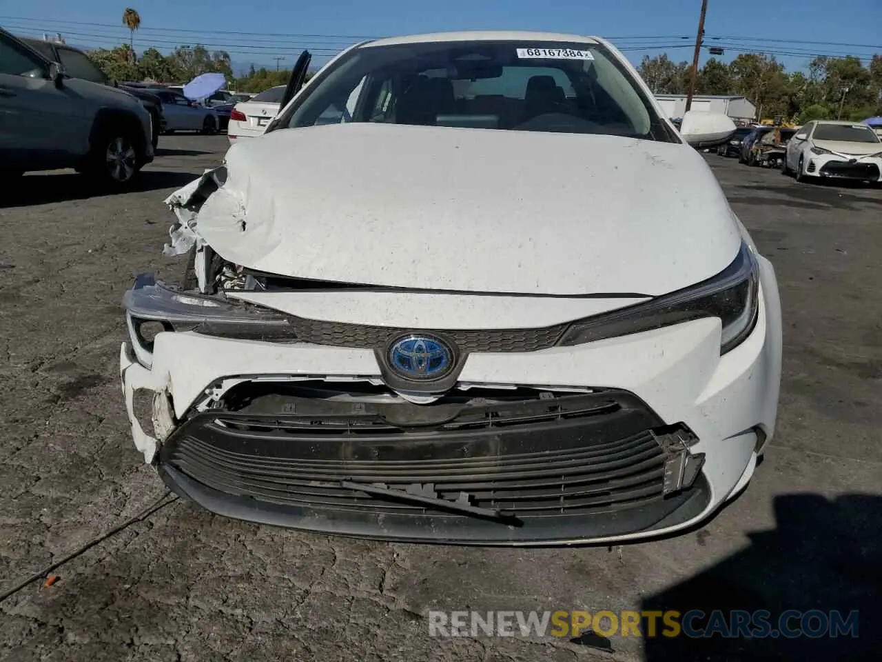 5 Photograph of a damaged car JTDBCMFE0R3032422 TOYOTA COROLLA 2024