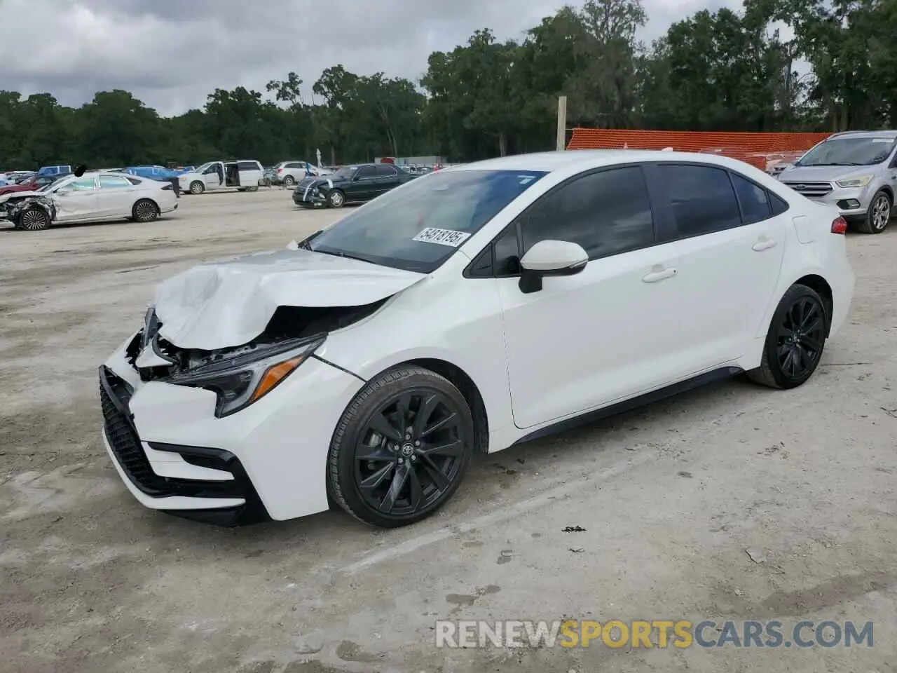 1 Photograph of a damaged car JTDBCMFE0R3040178 TOYOTA COROLLA 2024