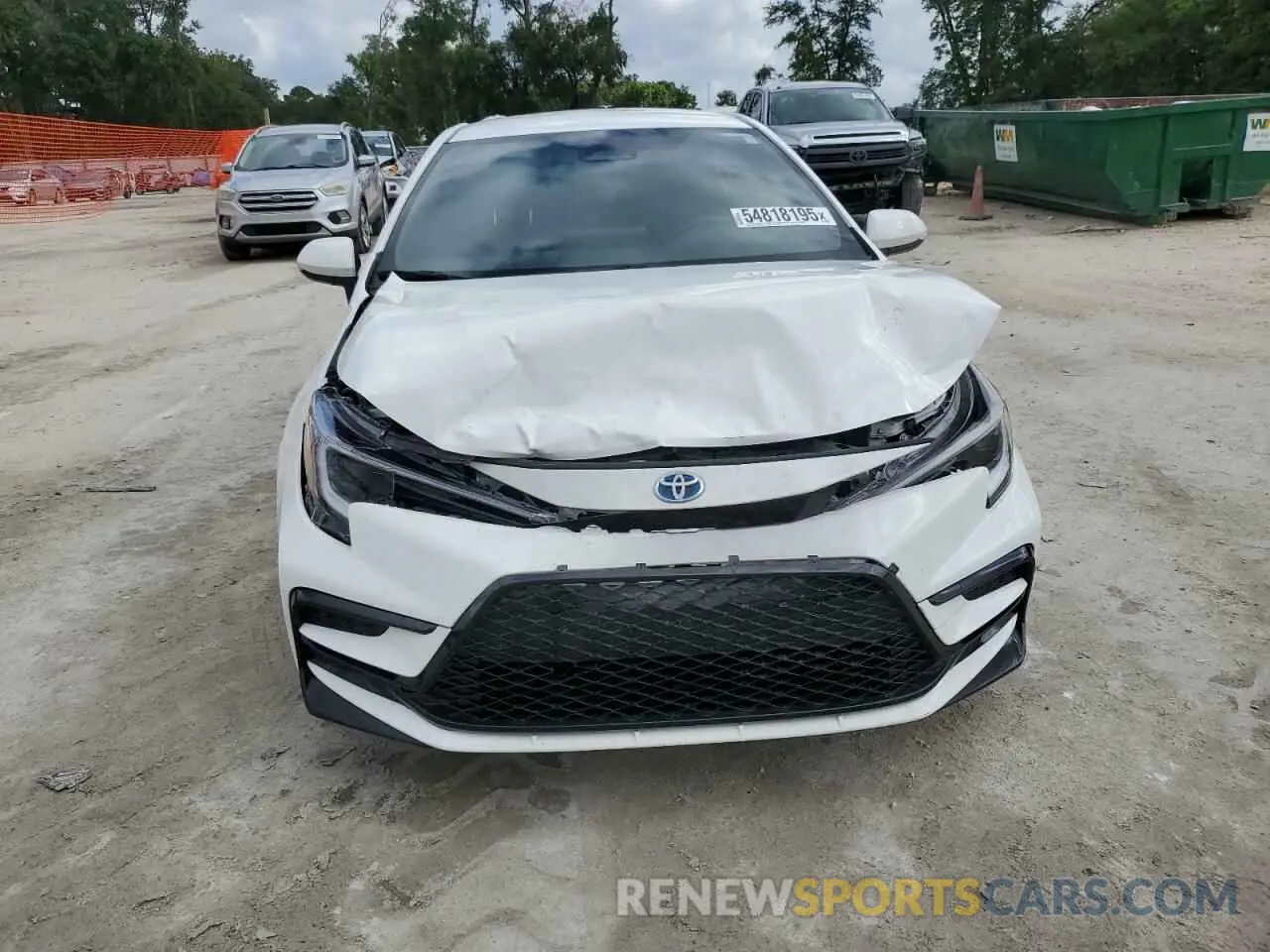 5 Photograph of a damaged car JTDBCMFE0R3040178 TOYOTA COROLLA 2024