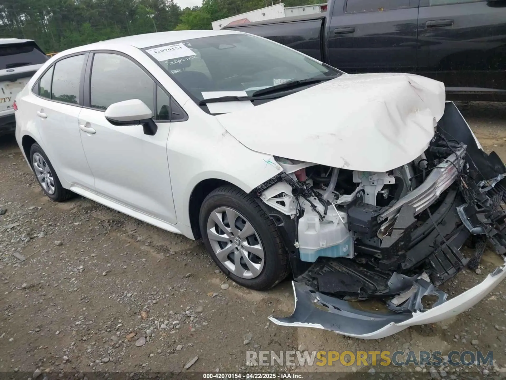 1 Photograph of a damaged car JTDBCMFE0R3042867 TOYOTA COROLLA 2024