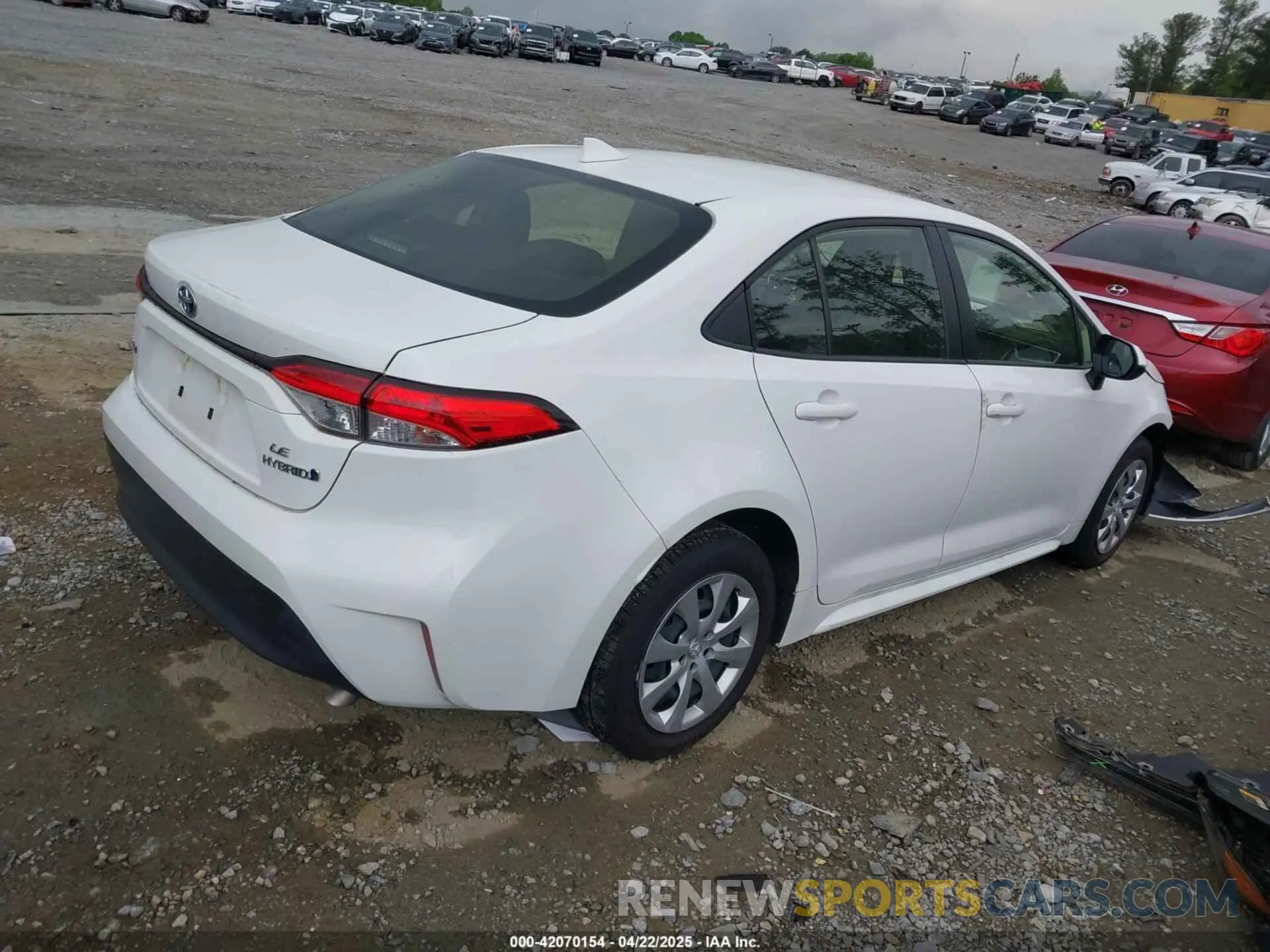 4 Photograph of a damaged car JTDBCMFE0R3042867 TOYOTA COROLLA 2024
