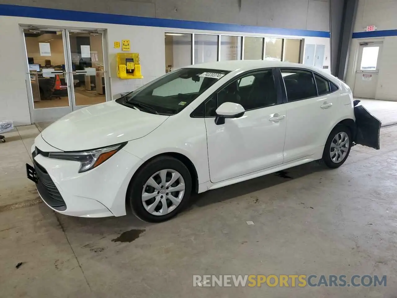 1 Photograph of a damaged car JTDBCMFE0R3046708 TOYOTA COROLLA 2024