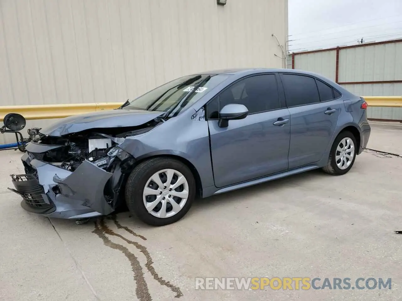 1 Photograph of a damaged car JTDBCMFE0R3052282 TOYOTA COROLLA 2024