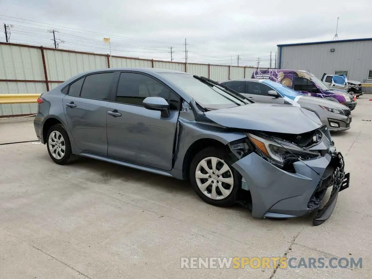 4 Photograph of a damaged car JTDBCMFE0R3052282 TOYOTA COROLLA 2024