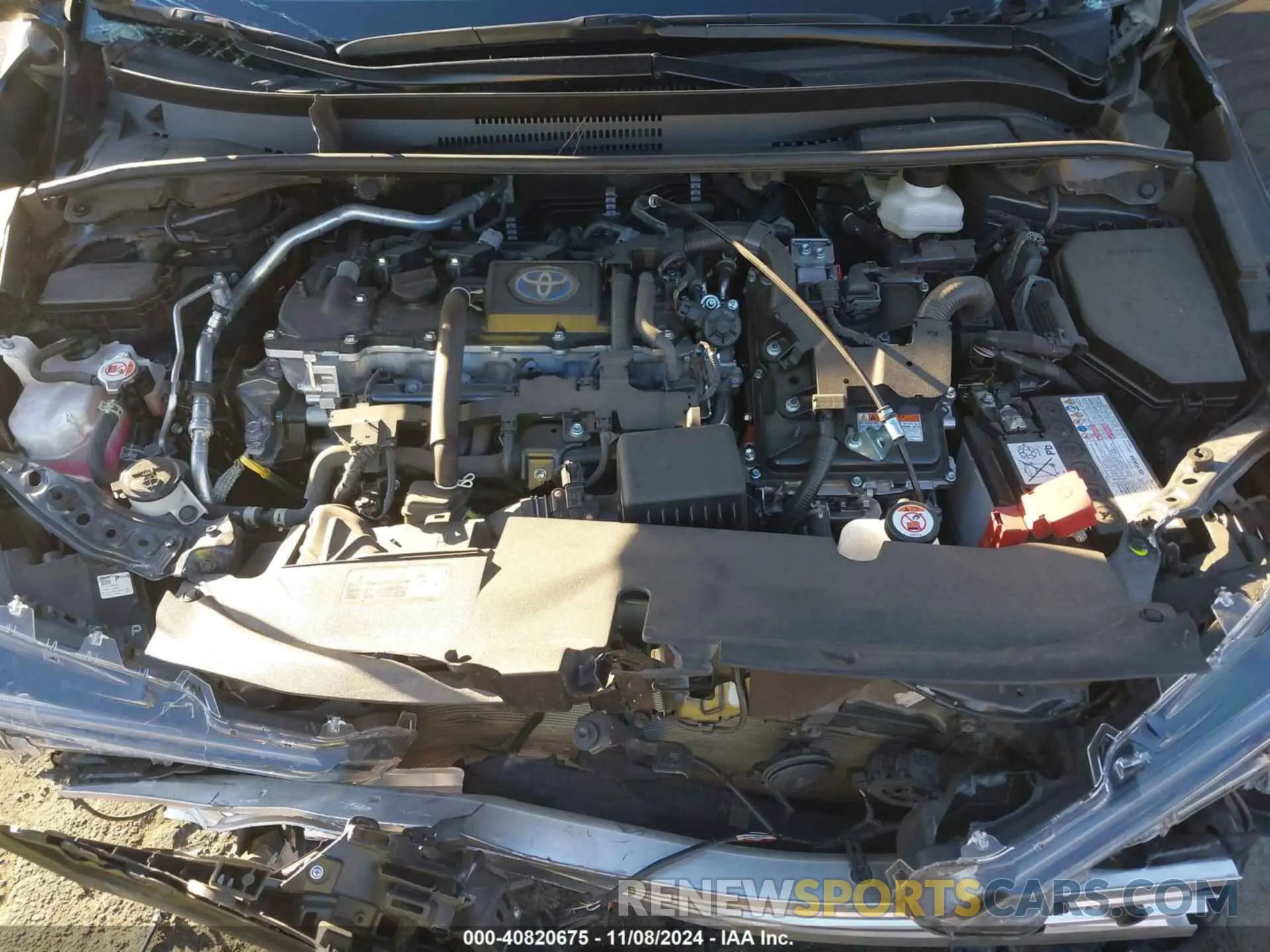 10 Photograph of a damaged car JTDBCMFE0R3052301 TOYOTA COROLLA 2024