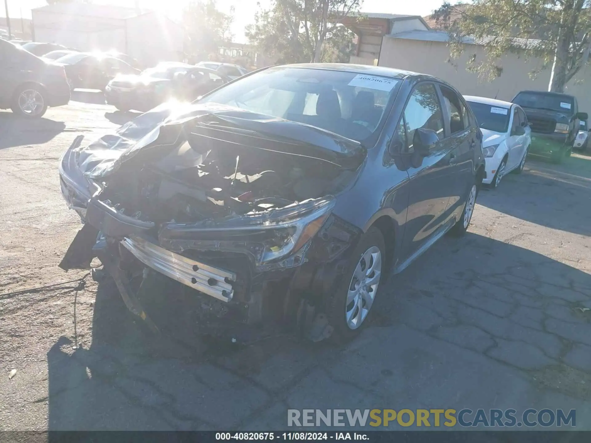 2 Photograph of a damaged car JTDBCMFE0R3052301 TOYOTA COROLLA 2024