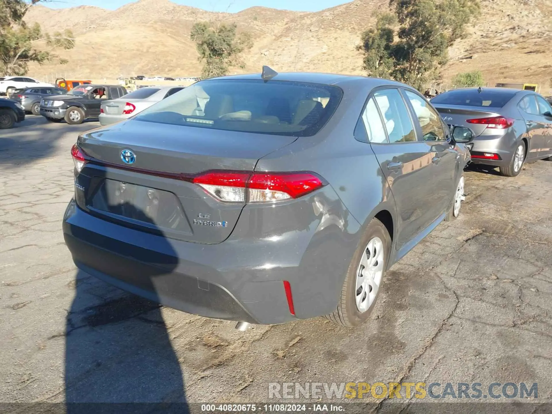 4 Photograph of a damaged car JTDBCMFE0R3052301 TOYOTA COROLLA 2024