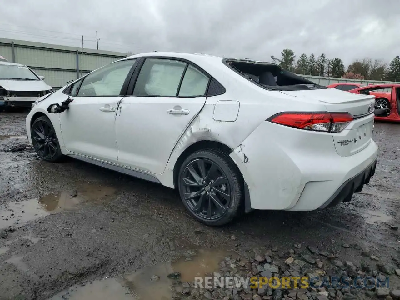 2 Photograph of a damaged car JTDBCMFE0R3060835 TOYOTA COROLLA 2024