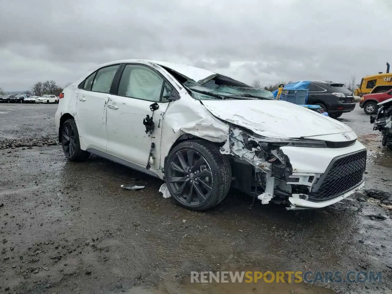4 Photograph of a damaged car JTDBCMFE0R3060835 TOYOTA COROLLA 2024
