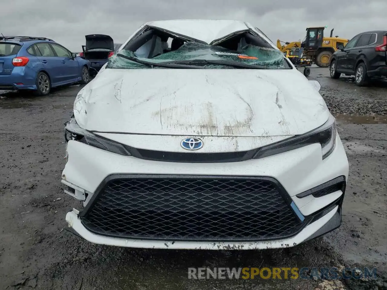 5 Photograph of a damaged car JTDBCMFE0R3060835 TOYOTA COROLLA 2024
