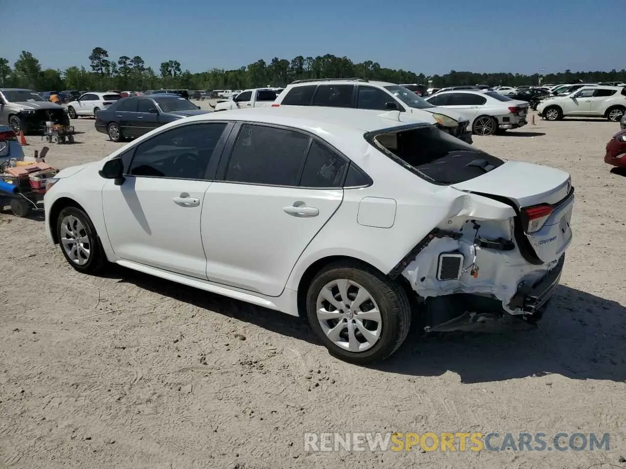 2 Photograph of a damaged car JTDBCMFE0R3061452 TOYOTA COROLLA 2024