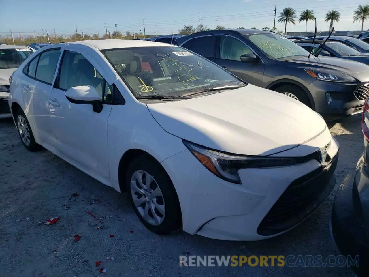 4 Photograph of a damaged car JTDBCMFE0RJ023201 TOYOTA COROLLA 2024