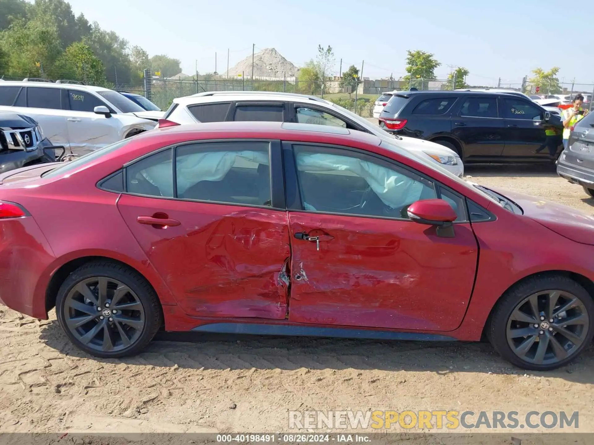 13 Photograph of a damaged car JTDBCMFE0RJ031539 TOYOTA COROLLA 2024