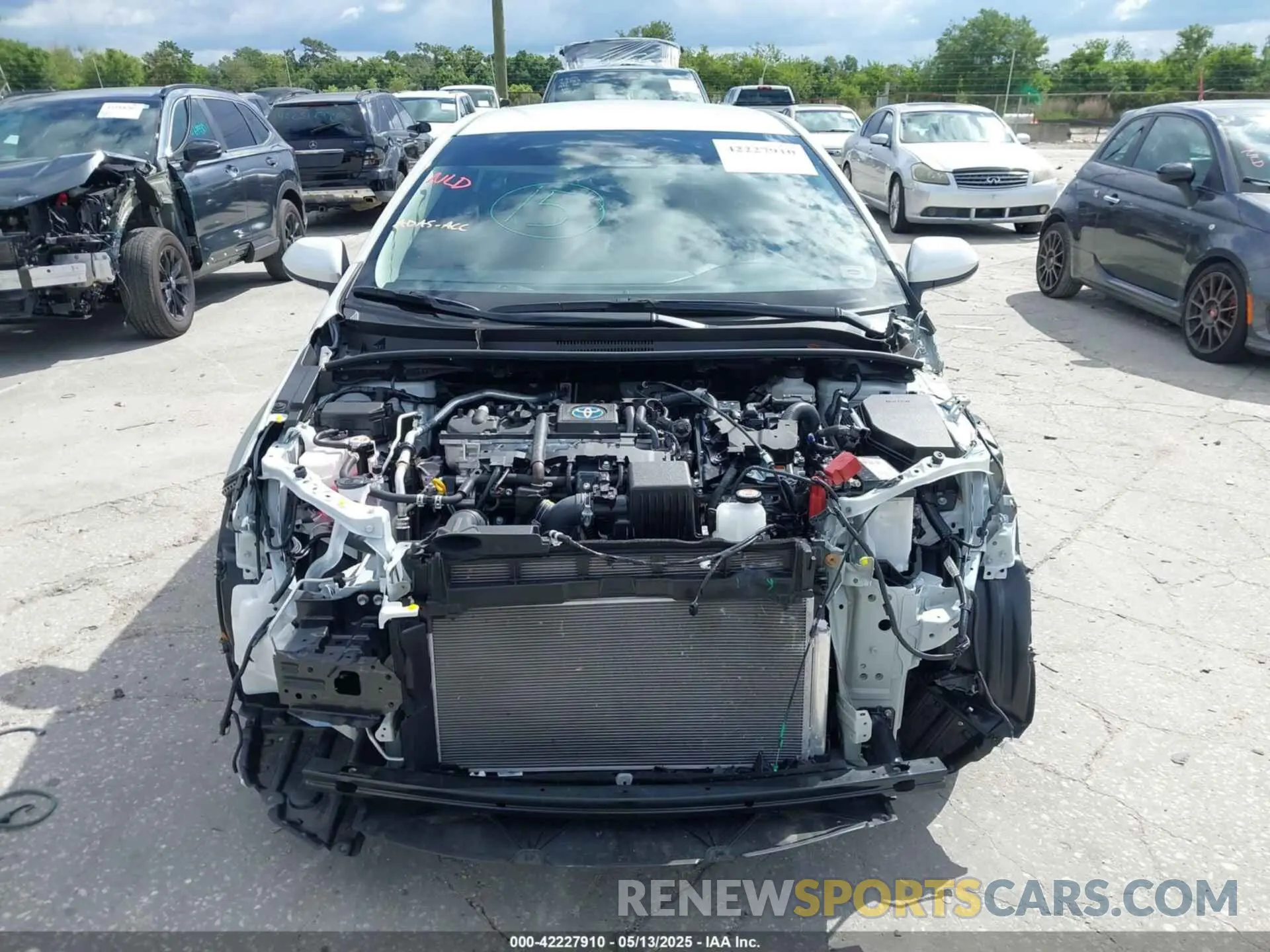 12 Photograph of a damaged car JTDBCMFE0RJ031783 TOYOTA COROLLA 2024