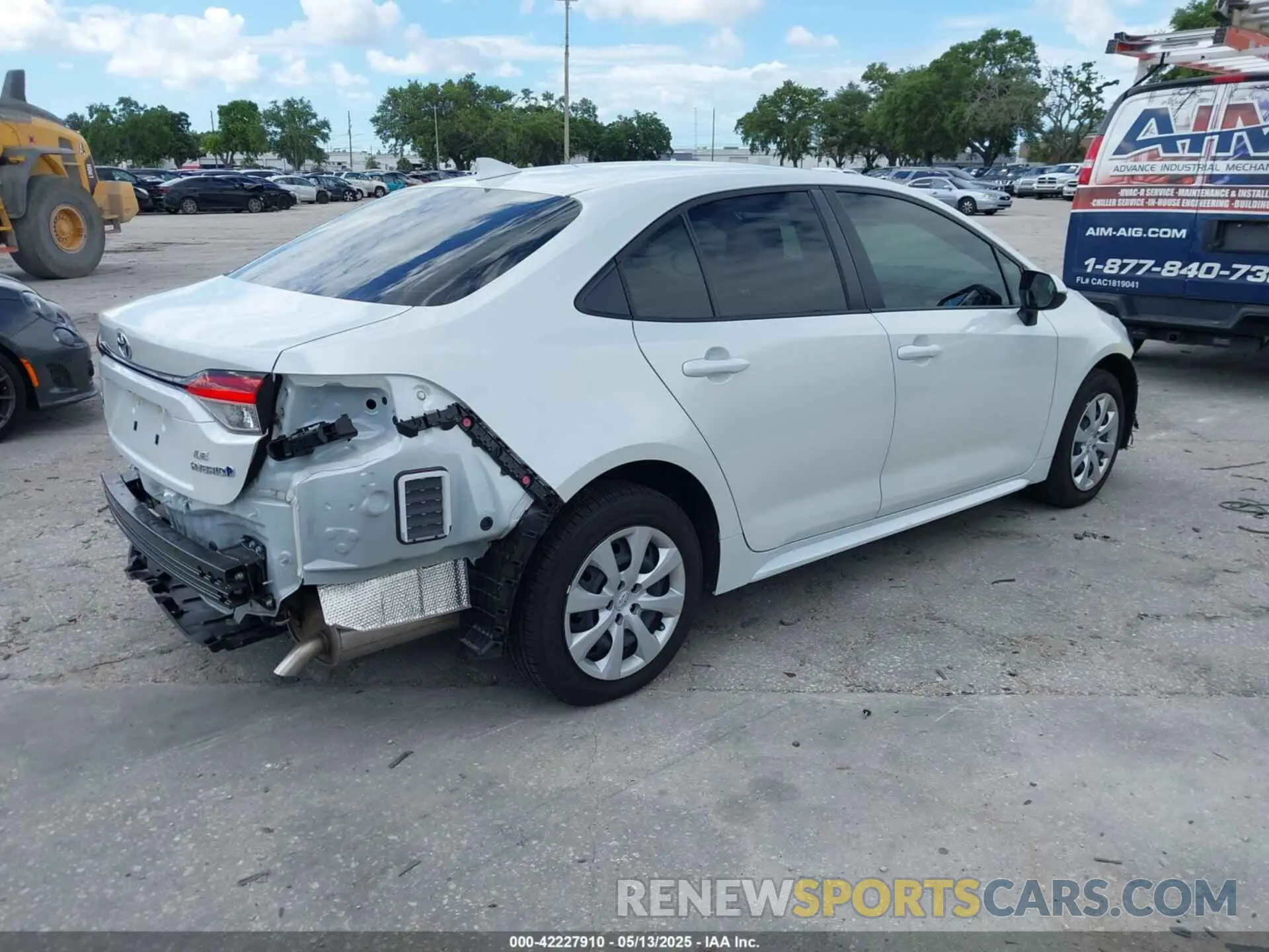 4 Photograph of a damaged car JTDBCMFE0RJ031783 TOYOTA COROLLA 2024