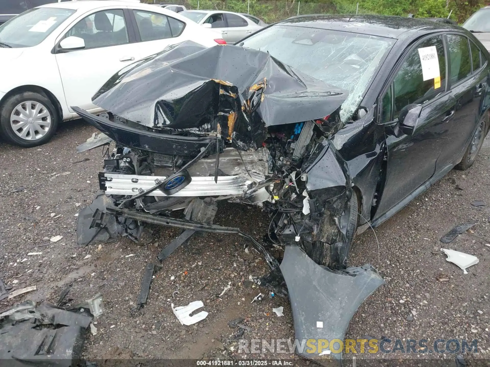 2 Photograph of a damaged car JTDBCMFE1R3035457 TOYOTA COROLLA 2024