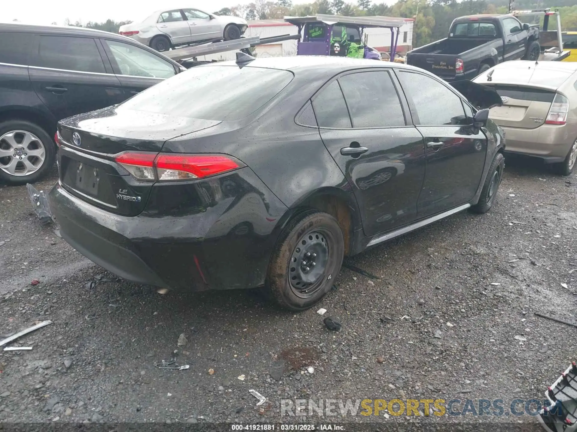 4 Photograph of a damaged car JTDBCMFE1R3035457 TOYOTA COROLLA 2024