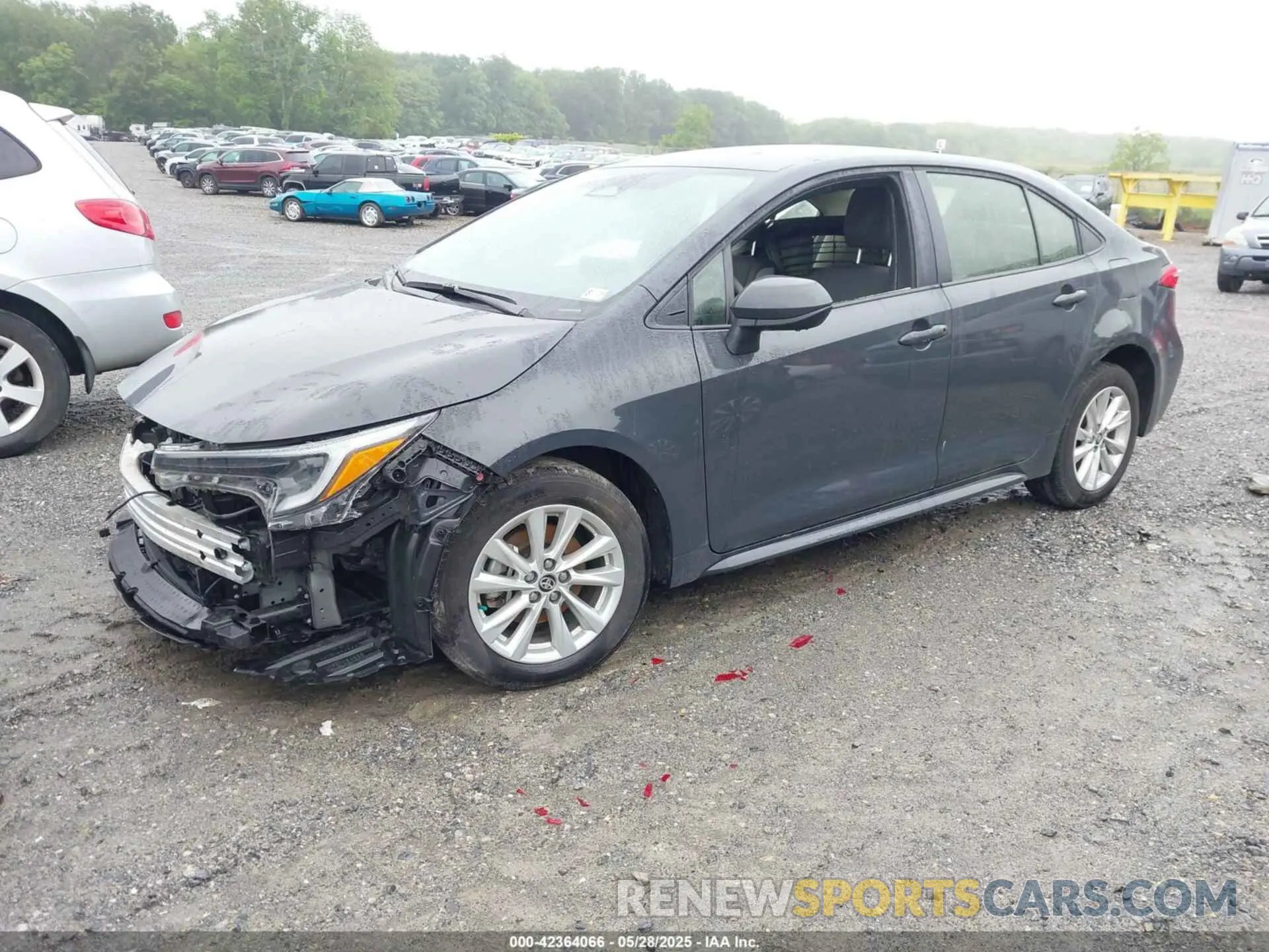 2 Photograph of a damaged car JTDBCMFE1R3036091 TOYOTA COROLLA 2024