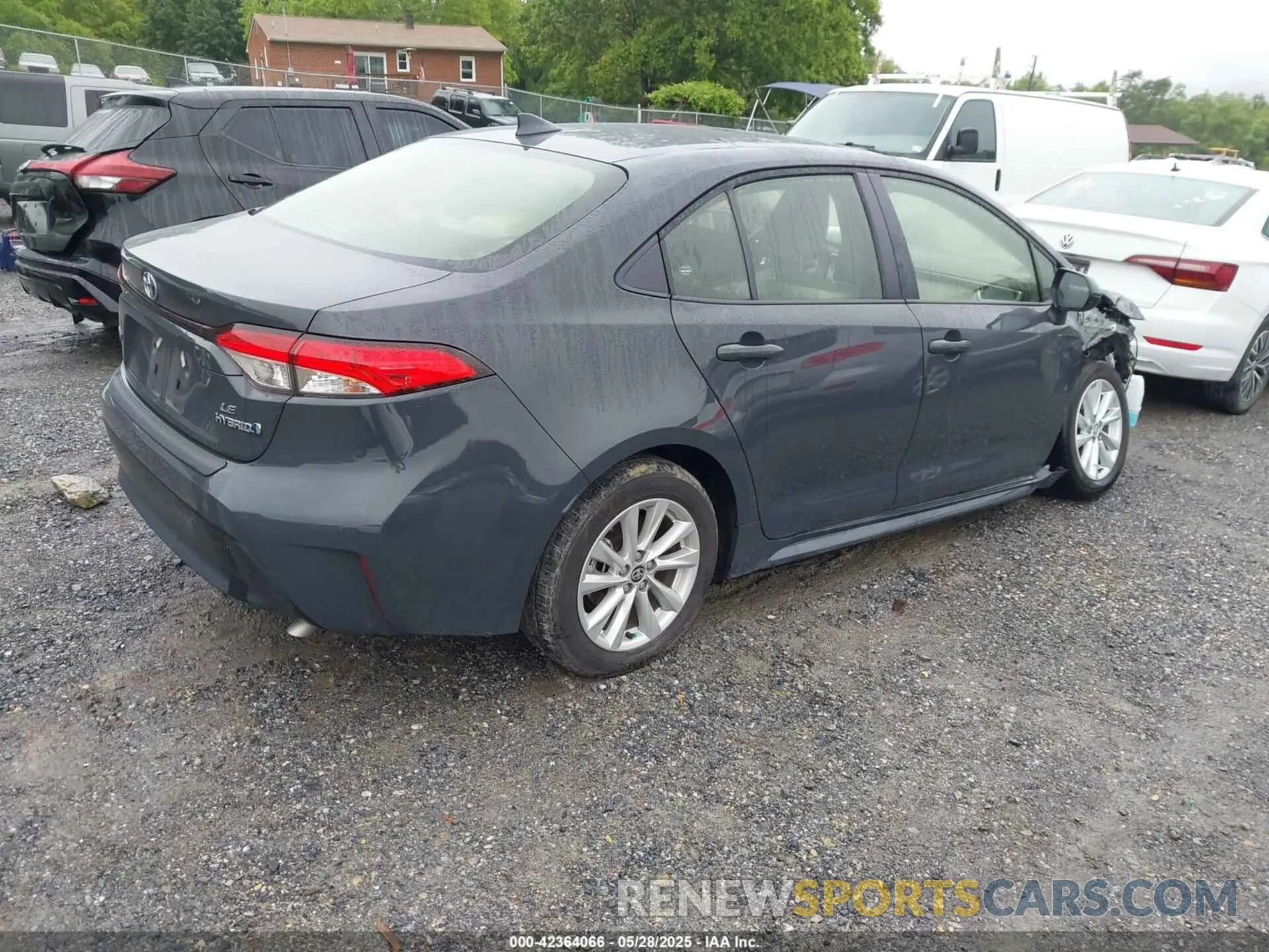 4 Photograph of a damaged car JTDBCMFE1R3036091 TOYOTA COROLLA 2024