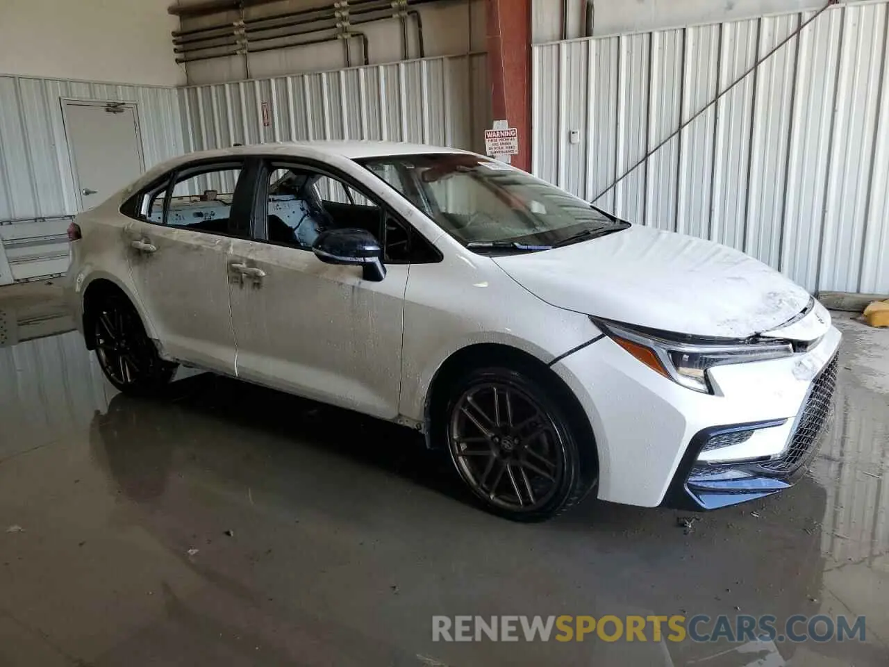 4 Photograph of a damaged car JTDBCMFE1R3037595 TOYOTA COROLLA 2024