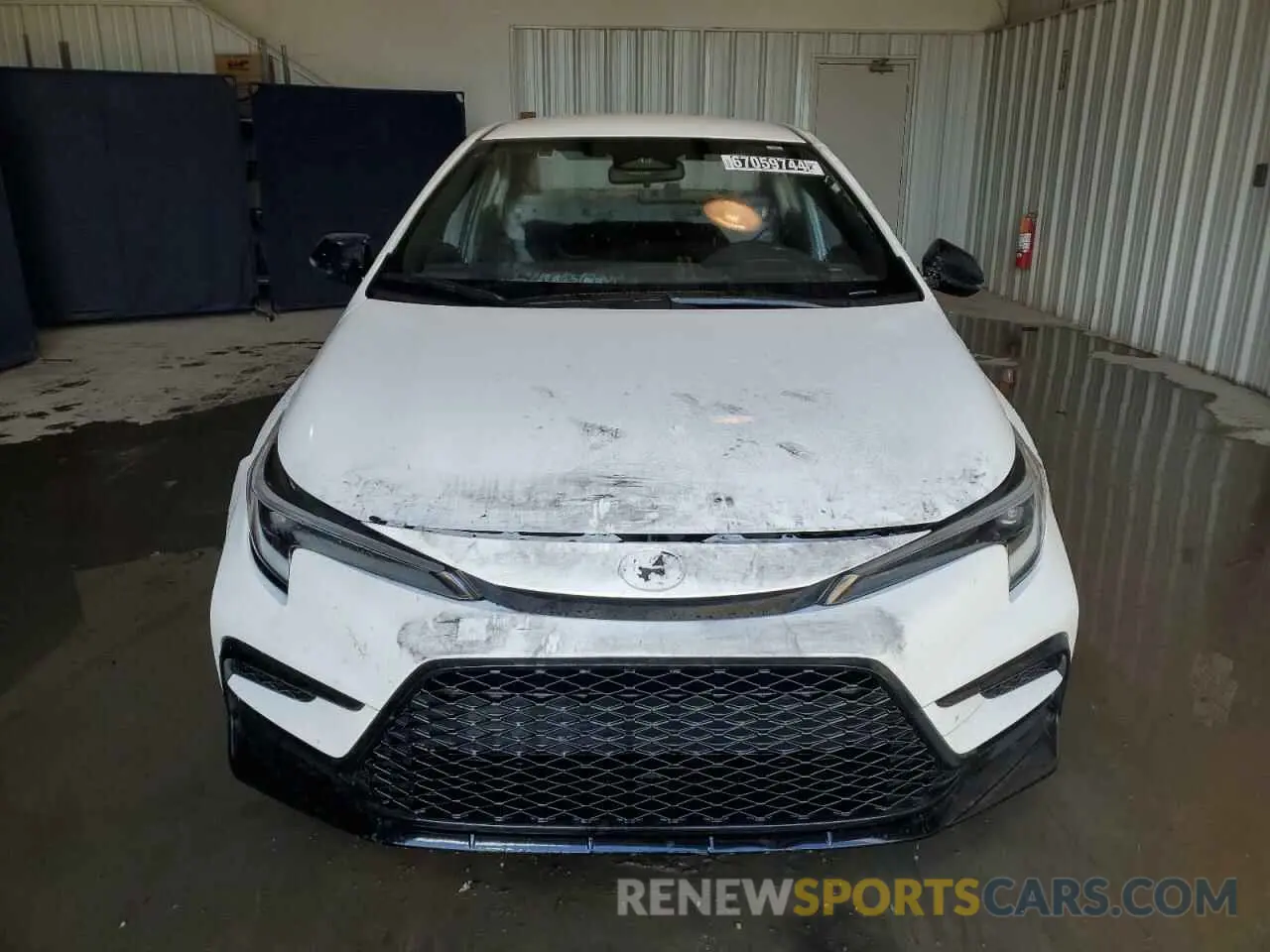 5 Photograph of a damaged car JTDBCMFE1R3037595 TOYOTA COROLLA 2024