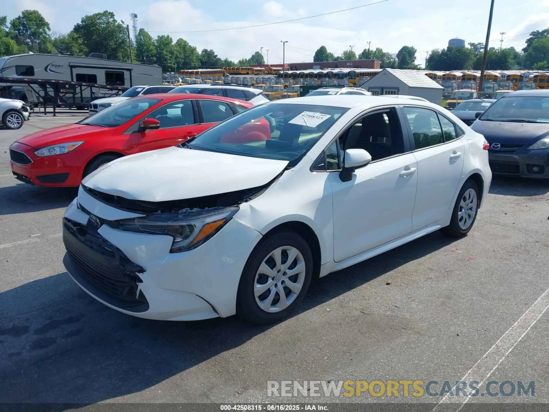2 Photograph of a damaged car JTDBCMFE1R3038410 TOYOTA COROLLA 2024