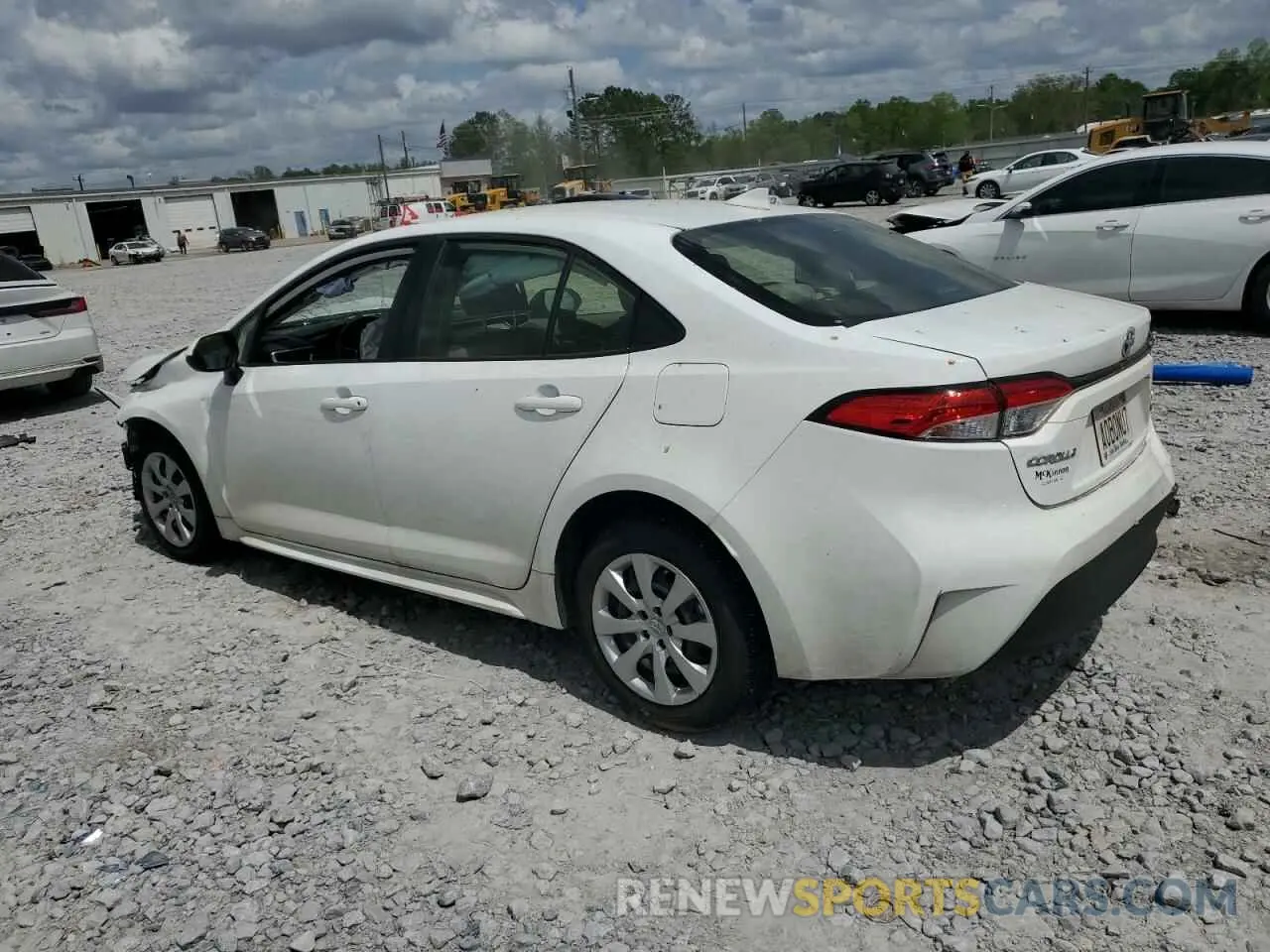 2 Photograph of a damaged car JTDBCMFE1R3039749 TOYOTA COROLLA 2024