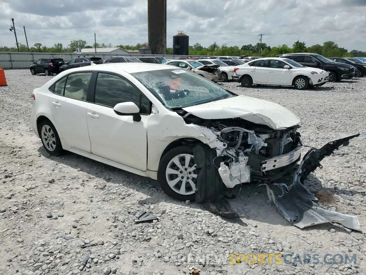 4 Photograph of a damaged car JTDBCMFE1R3039749 TOYOTA COROLLA 2024