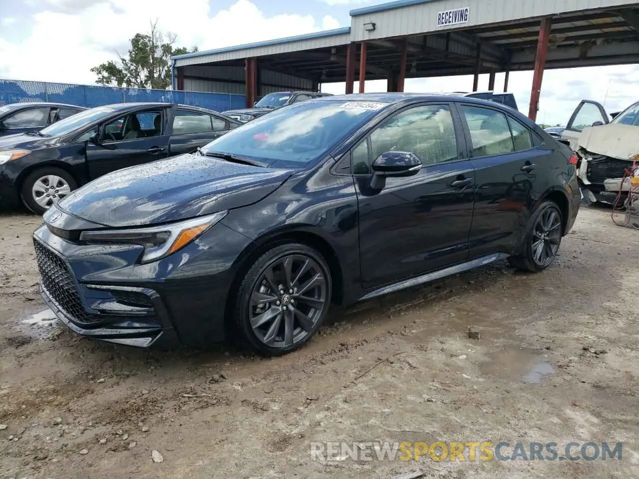 1 Photograph of a damaged car JTDBCMFE1R3041498 TOYOTA COROLLA 2024