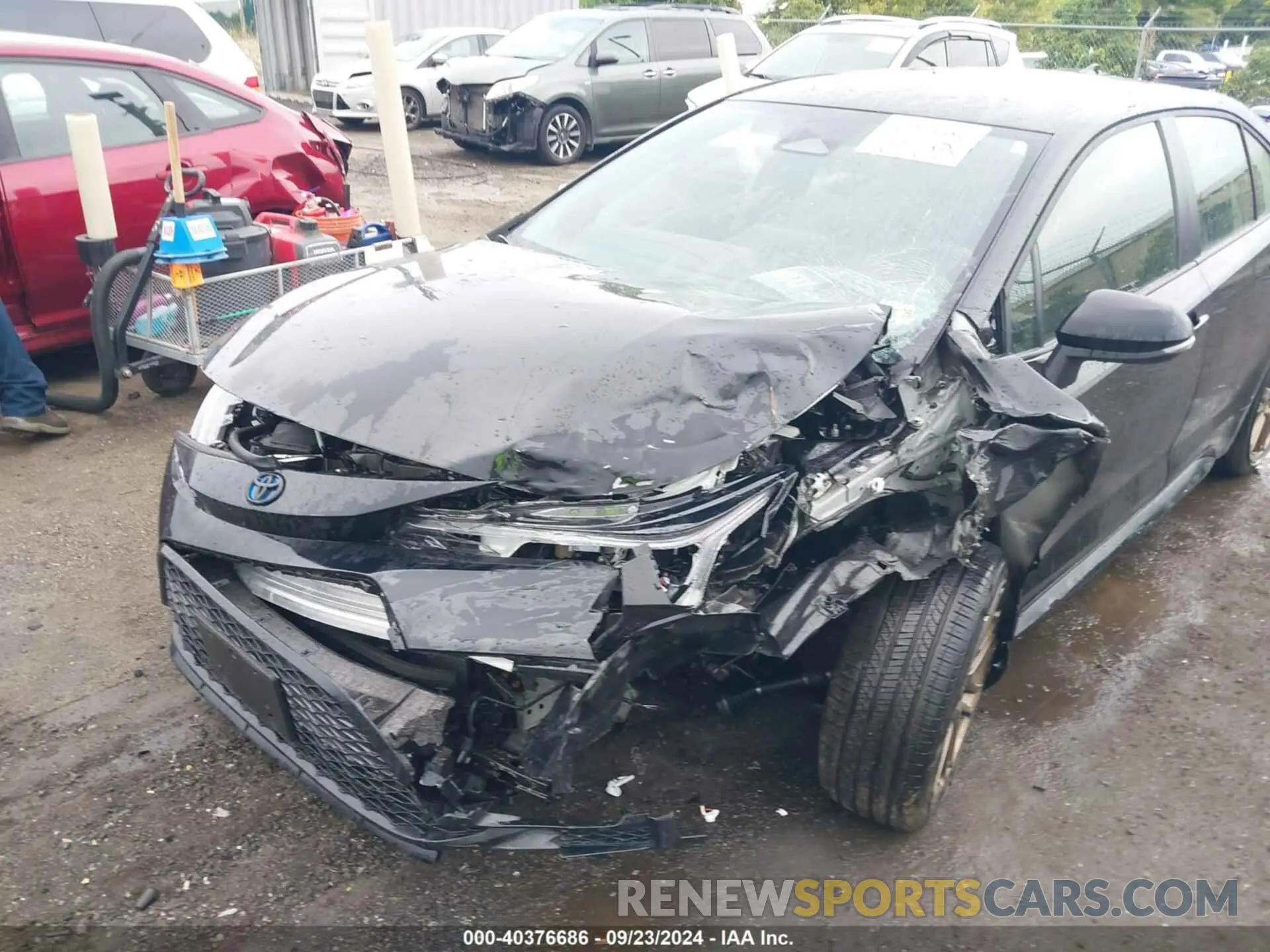 6 Photograph of a damaged car JTDBCMFE1R3042540 TOYOTA COROLLA 2024