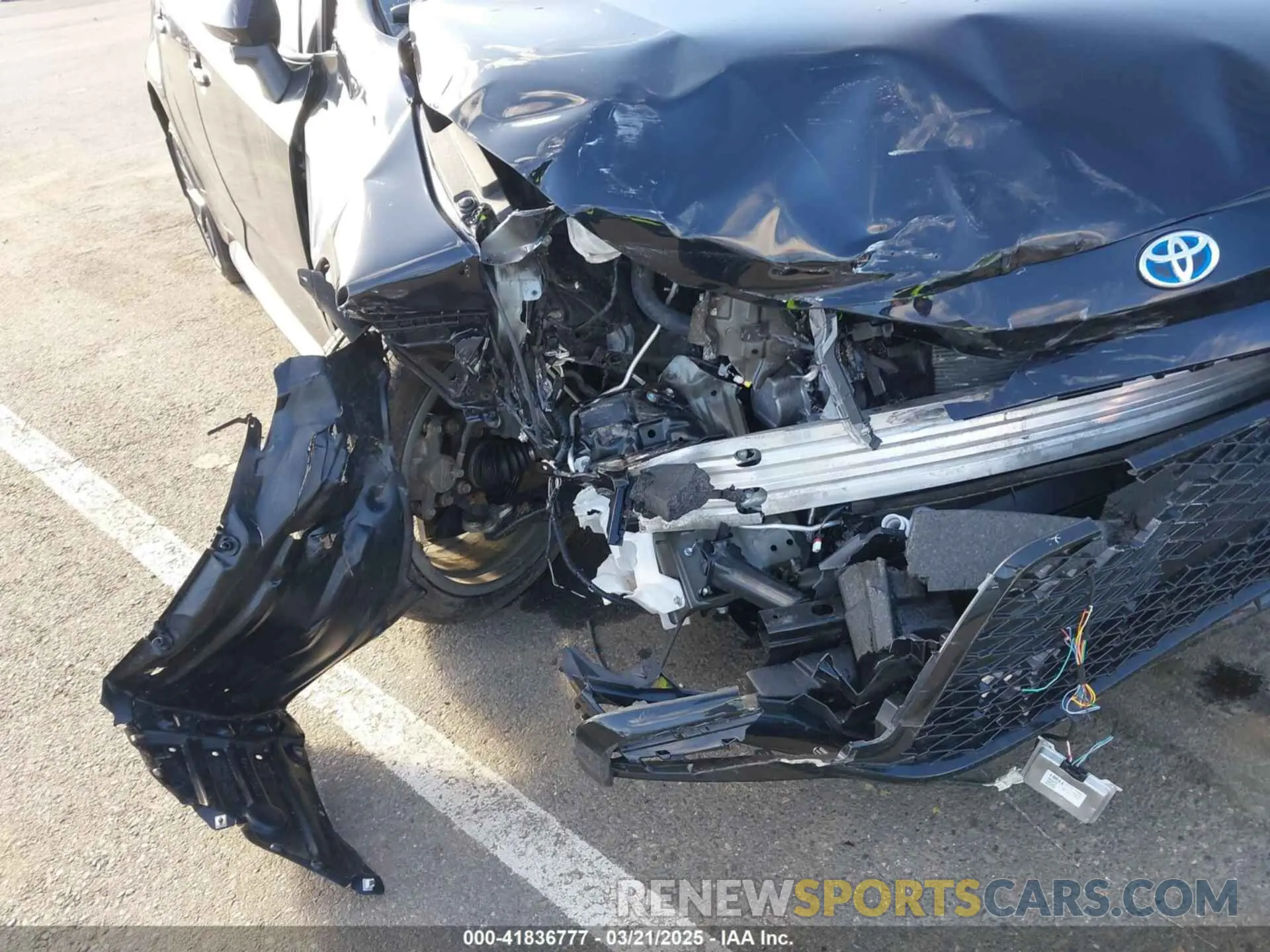 6 Photograph of a damaged car JTDBCMFE1R3043963 TOYOTA COROLLA 2024