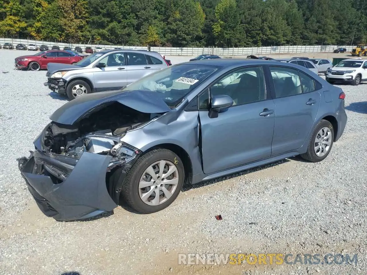 1 Photograph of a damaged car JTDBCMFE1R3044031 TOYOTA COROLLA 2024