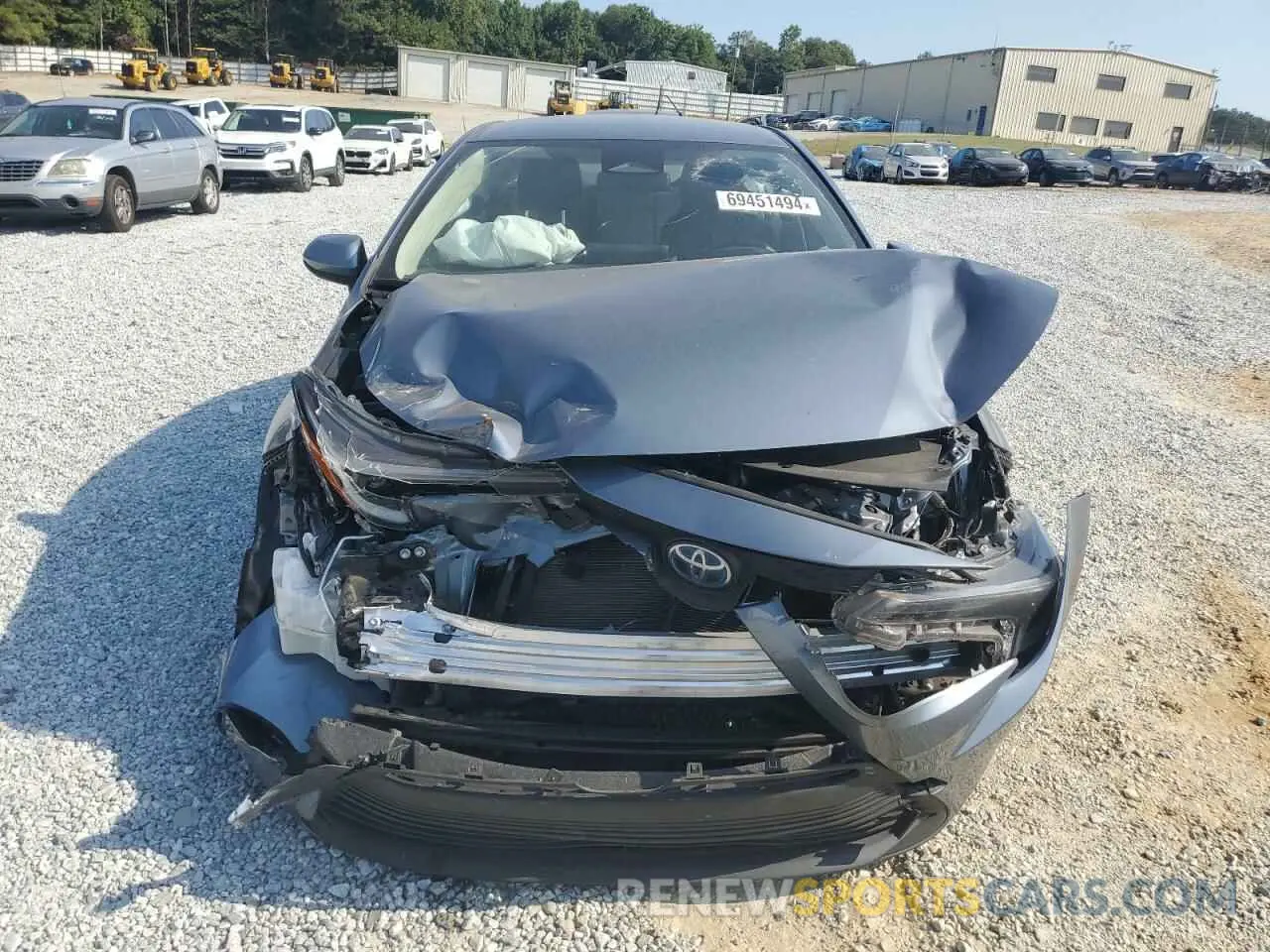 5 Photograph of a damaged car JTDBCMFE1R3044031 TOYOTA COROLLA 2024