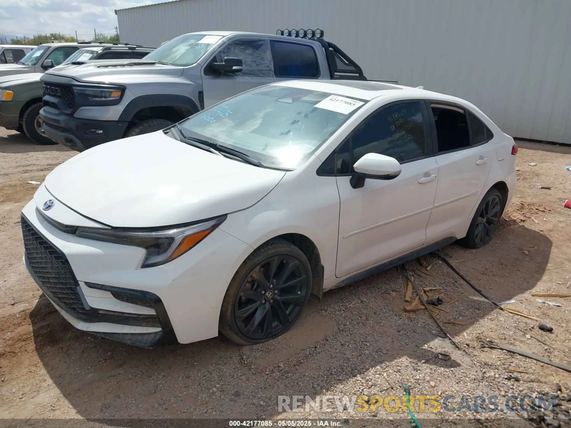 2 Photograph of a damaged car JTDBCMFE1R3046409 TOYOTA COROLLA 2024