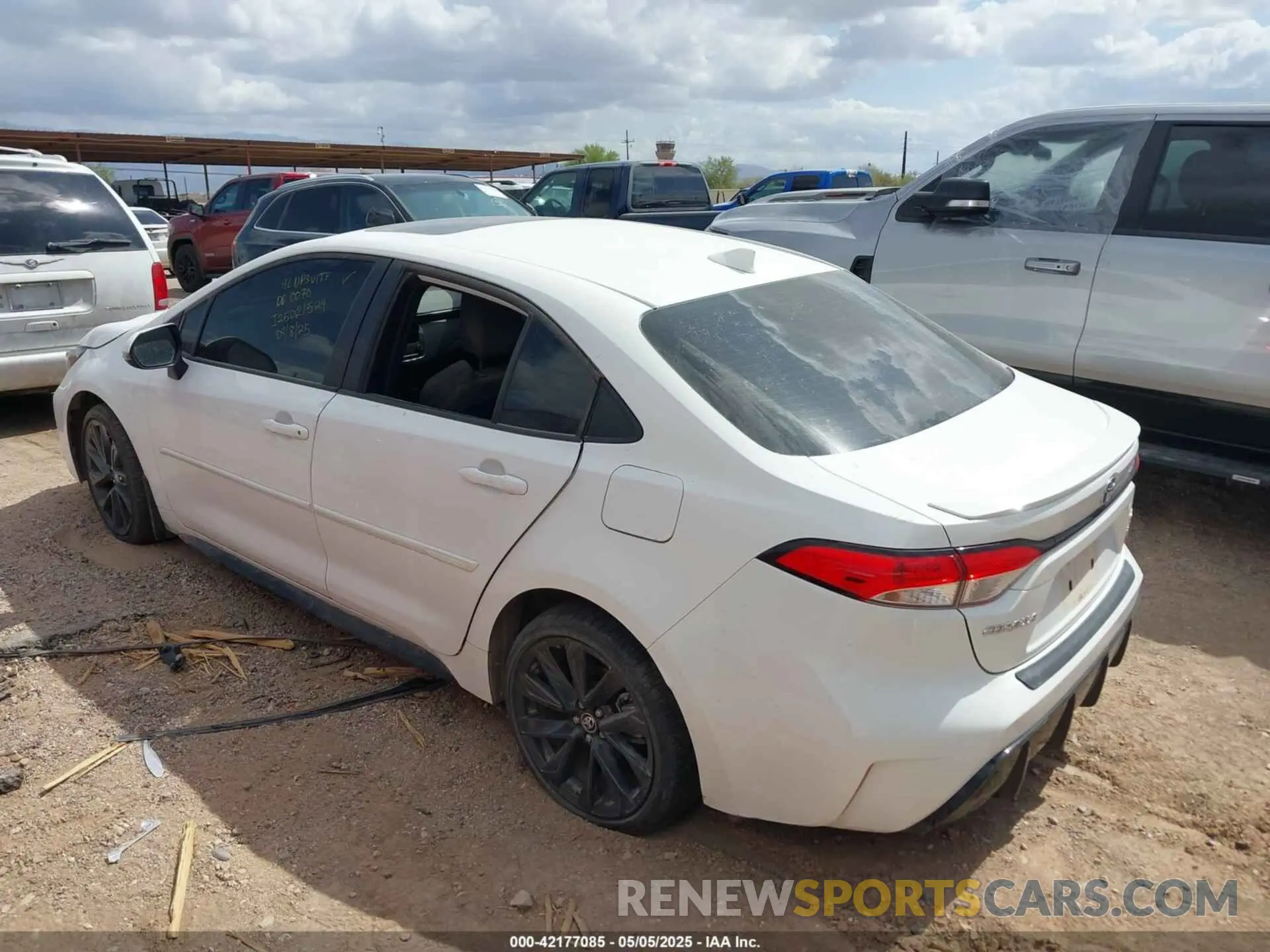 3 Photograph of a damaged car JTDBCMFE1R3046409 TOYOTA COROLLA 2024