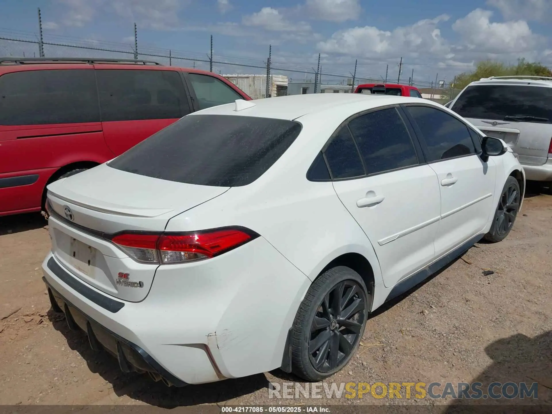 4 Photograph of a damaged car JTDBCMFE1R3046409 TOYOTA COROLLA 2024