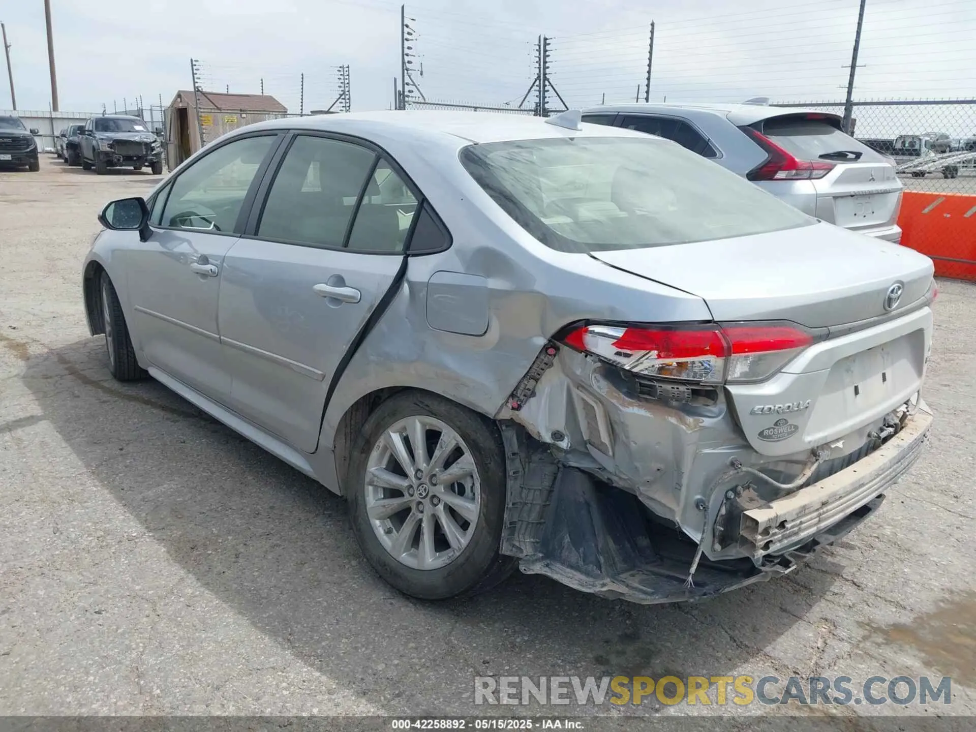 3 Photograph of a damaged car JTDBCMFE1R3053215 TOYOTA COROLLA 2024
