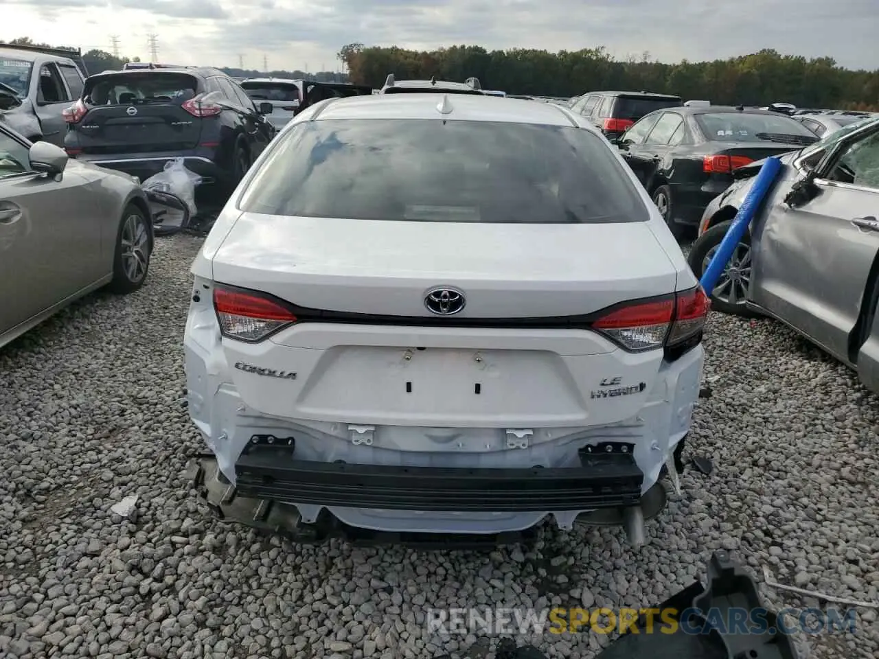 6 Photograph of a damaged car JTDBCMFE1R3058446 TOYOTA COROLLA 2024