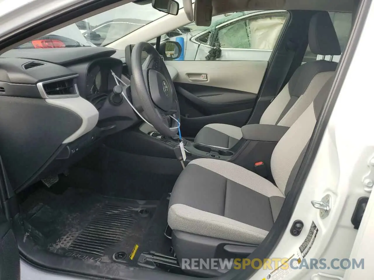 7 Photograph of a damaged car JTDBCMFE1R3058446 TOYOTA COROLLA 2024