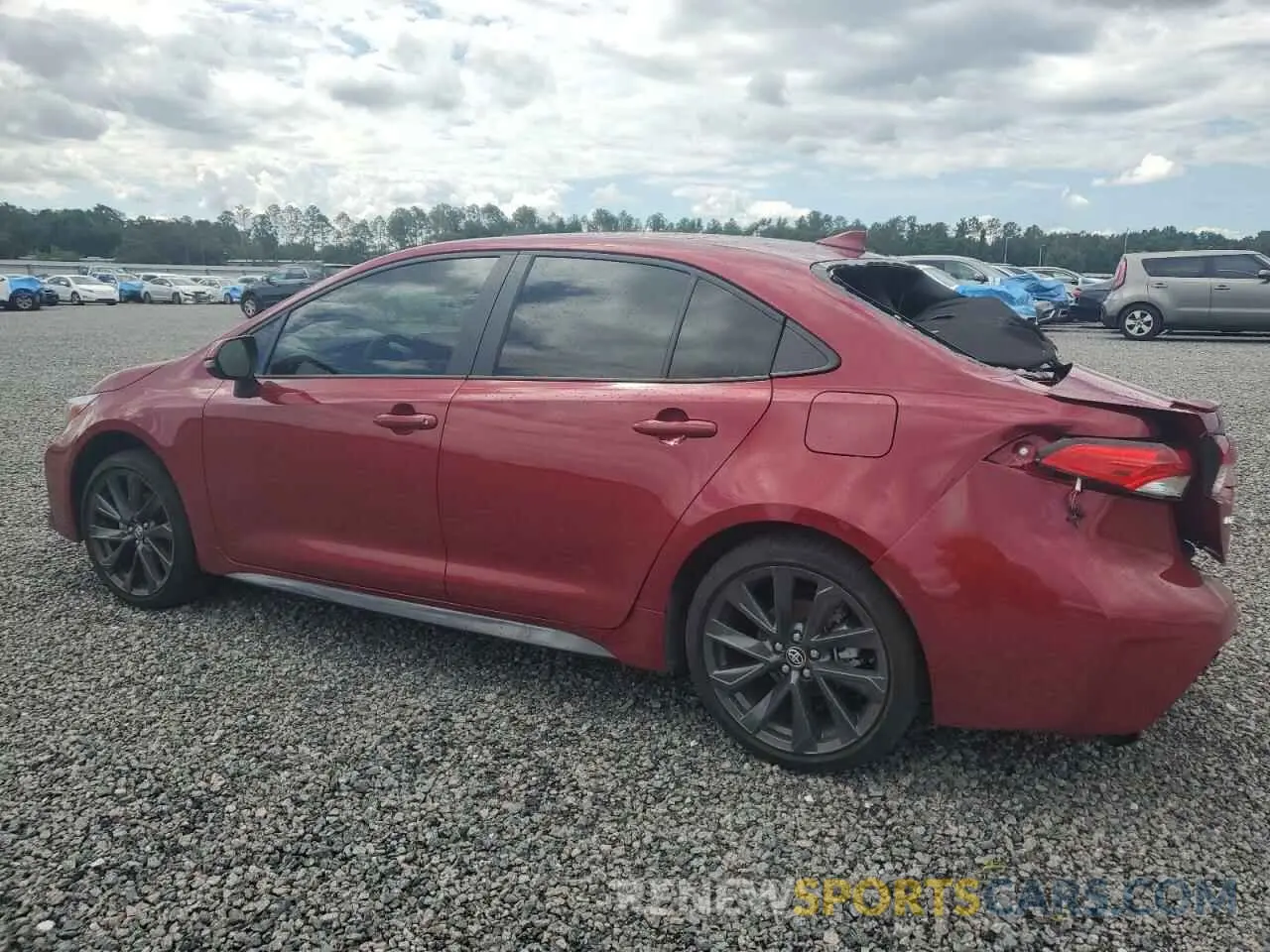 2 Photograph of a damaged car JTDBCMFE1RJ018055 TOYOTA COROLLA 2024