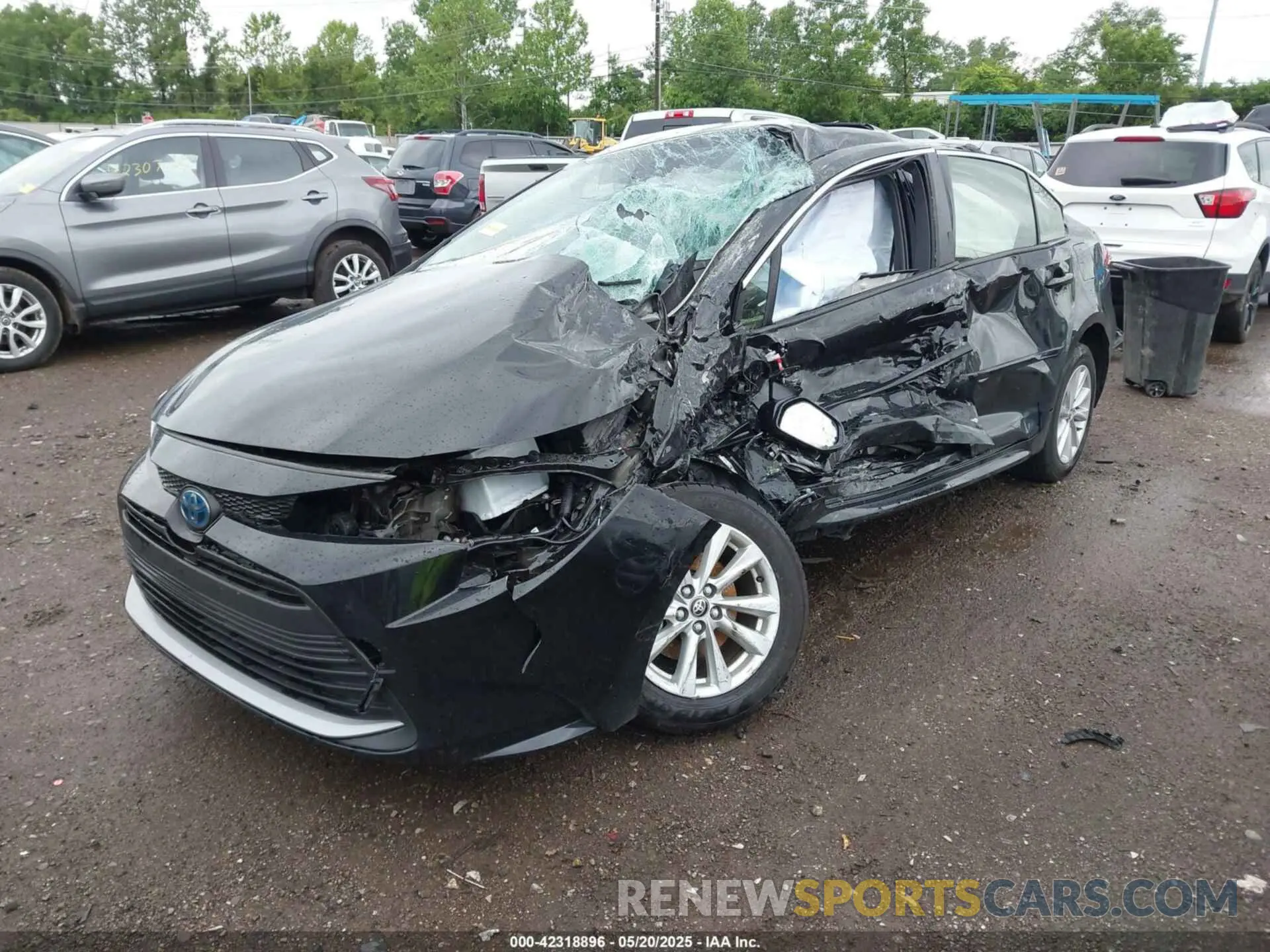 2 Photograph of a damaged car JTDBCMFE1RJ021022 TOYOTA COROLLA 2024