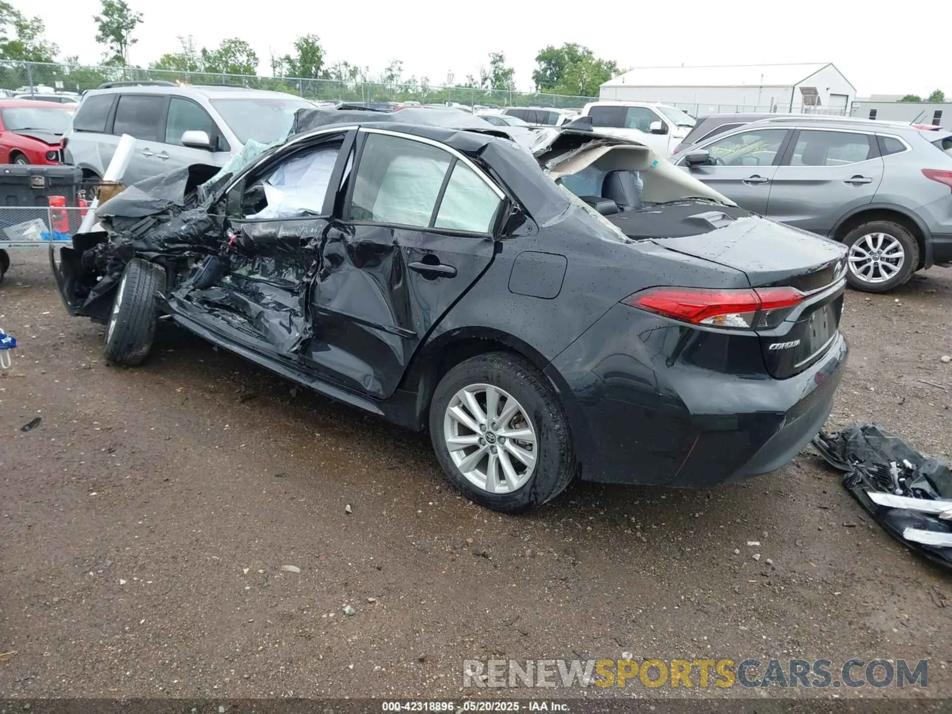 3 Photograph of a damaged car JTDBCMFE1RJ021022 TOYOTA COROLLA 2024