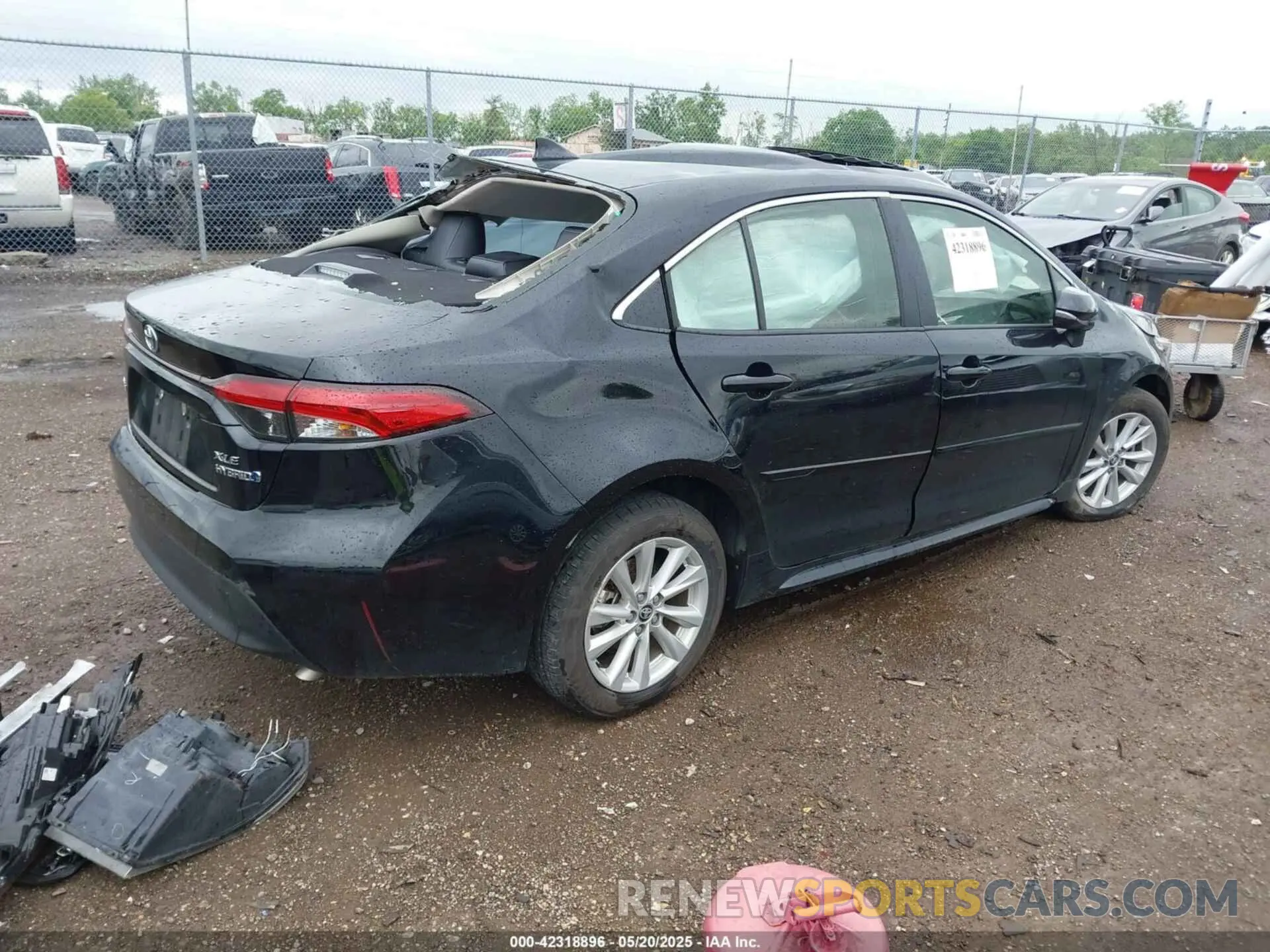 4 Photograph of a damaged car JTDBCMFE1RJ021022 TOYOTA COROLLA 2024